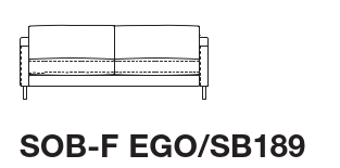 SOB-F EGO/SB189 | 3-sitzig