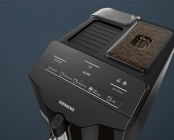 Siemens - Kaffeevollautomat EQ.300 | Schwarz | TI351509DE 