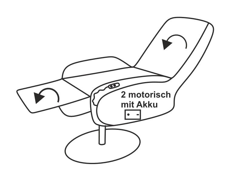 2-motorisch mit Akku