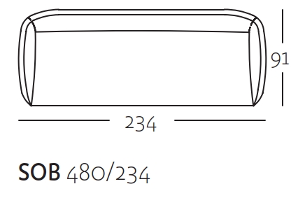 Breite 234 cm | SOB 480/234