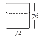 CR.499.RUK-MA-V.72x76 Creation by Rolf Benz CR.499 - Rückenkissen-Matte verstellbar | 72 x 76 cm