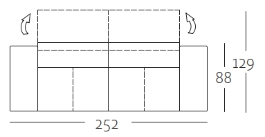 Breite 252 cm | SOB 420/252