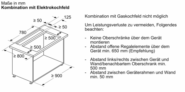 Siemens studioLine - Tischlüfter iQ700 (80 cm) | Klarglas | LD88WMM65 