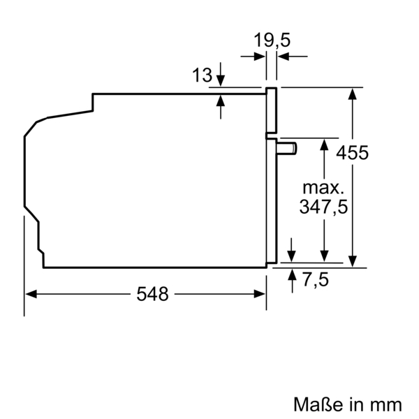 Siemens studioLine - Einbau-Kompaktbackofen iQ700 (60x45 cm) | CB974GKB1 