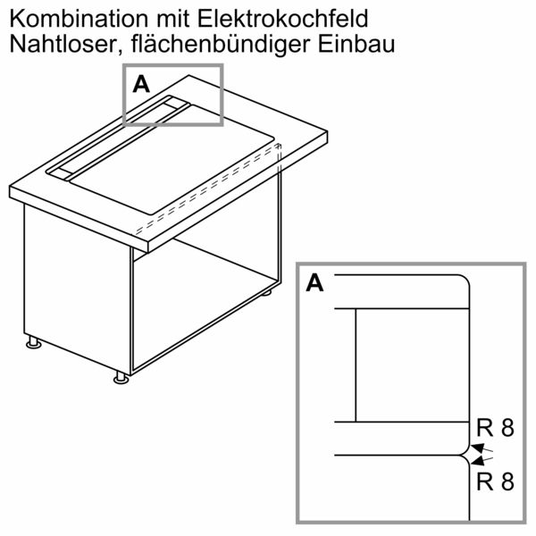 Siemens studioLine - Tischlüfter iQ700 (80 cm) | Klarglas | LD88WMM65 