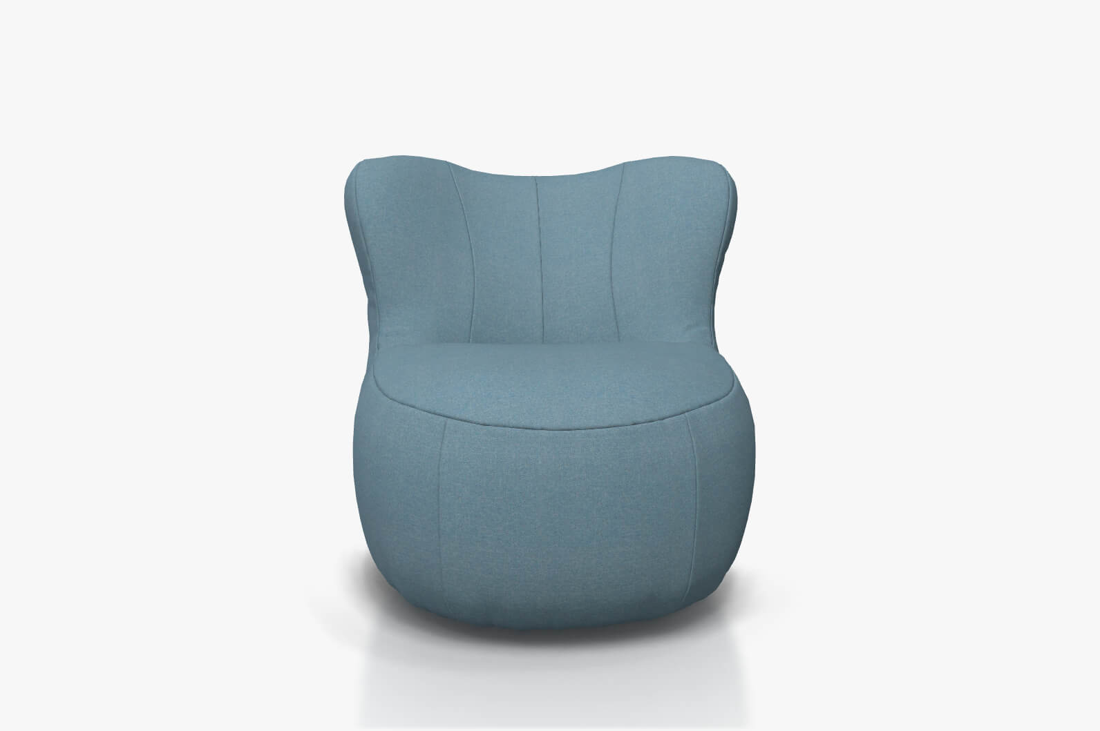 freistil Rolf Benz 173 - Sessel (Loungesessel) | Stoff, pastellblau 5470