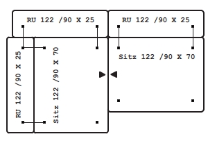 F.122.Bundle1 freistil 122 ECHT - Bundle 1 | Sofaelemente (5-teilig) 