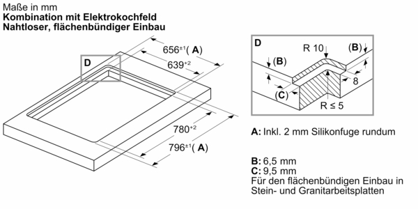 Siemens studioLine - Tischlüfter iQ700 (80 cm) | Klarglas | LD88WMM65 