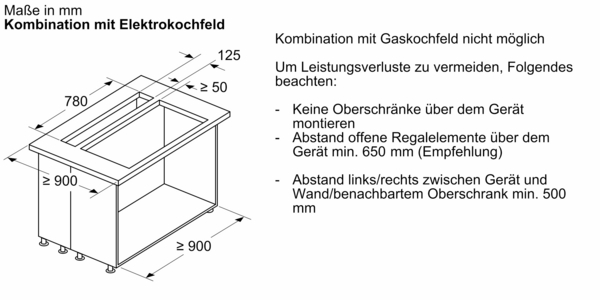 Siemens studioLine - Tischlüfter iQ700 (80 cm) | Klarglas | LD88WMM65 