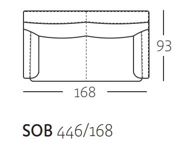 Breite 168 cm | SOB 446/168