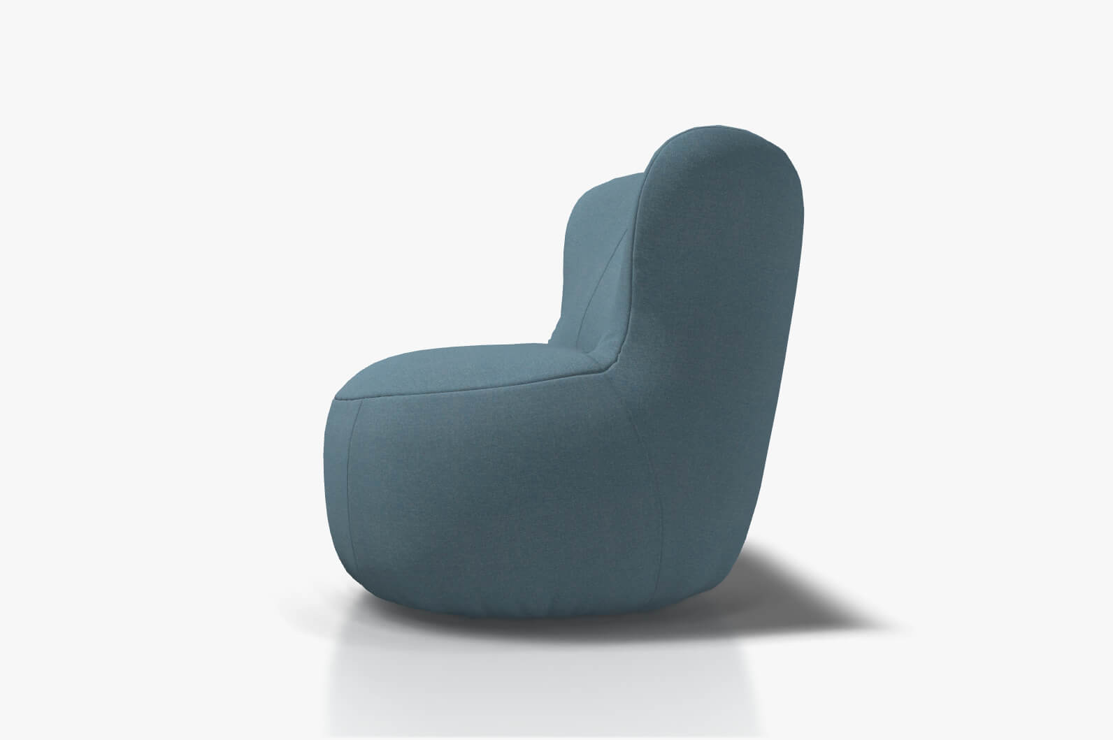 freistil Rolf Benz 173 - Sessel (Loungesessel) | Stoff, pastellblau 5470