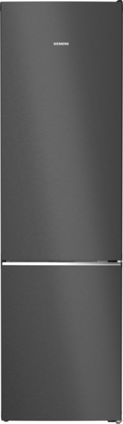 Siemens - Freistehende Kühl-Gefrier-Kombination iQ700 (203x60 cm) | schwarz | KG39NSBBF 