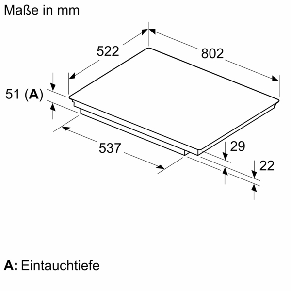 Siemens powerLine - Induktionskochfeld iQ700 (80 cm) | Rahmenlos aufliegend | EX851HVC1E 