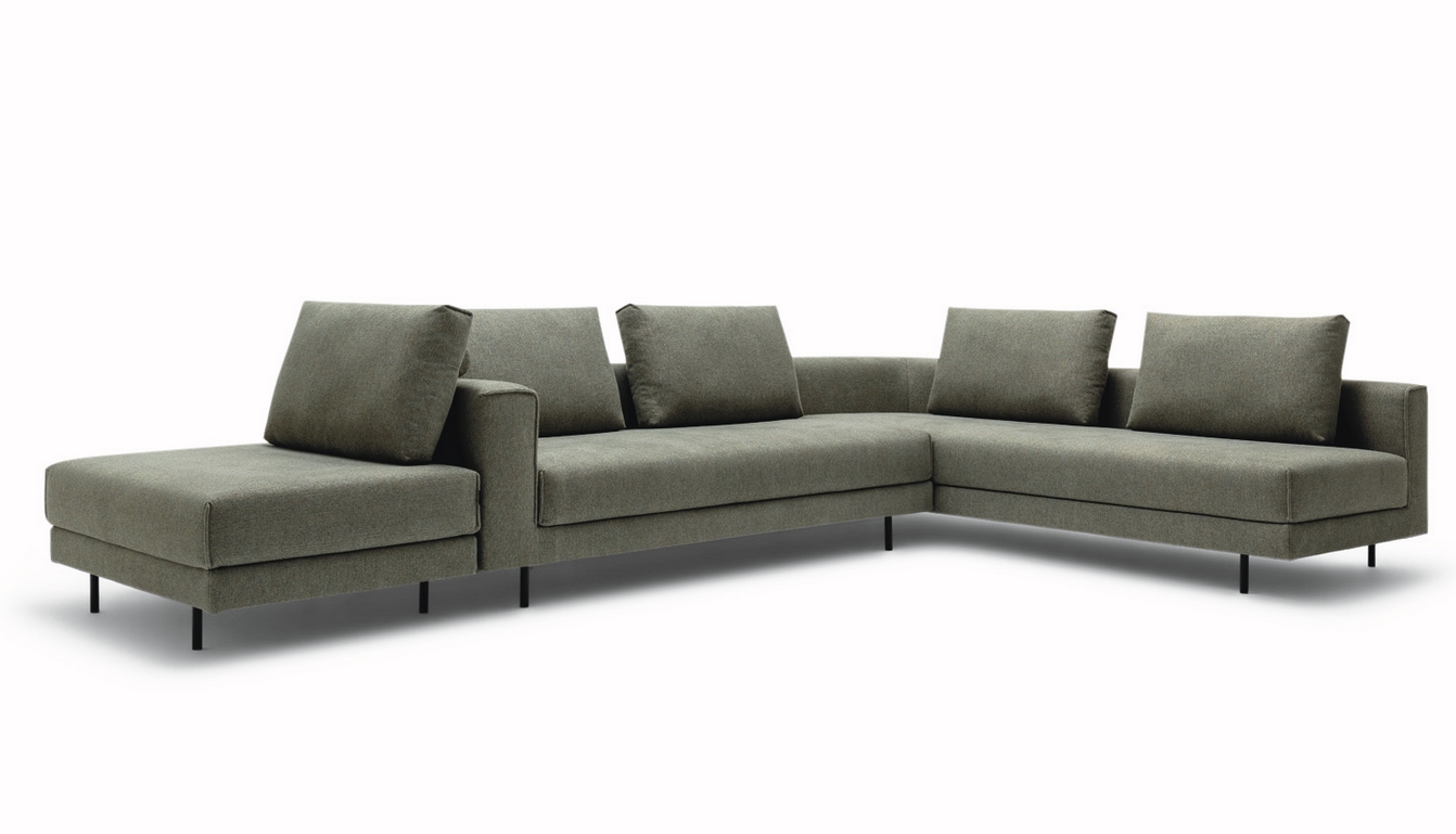 grünes Sofa cr 424 creation by rolf benz