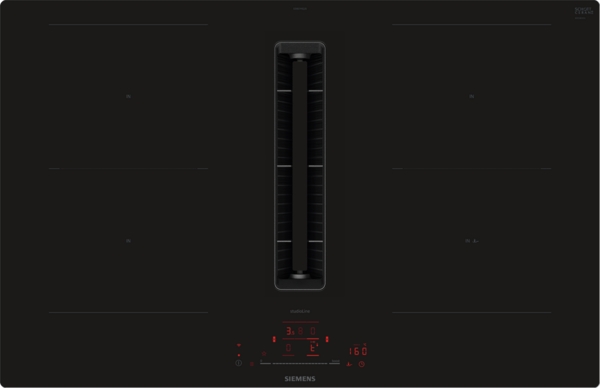 Siemens studioLine - Induktionskochfeld mit integriertem Dunstabzug iQ500 (80 cm) | flächenbündig | ED807HQ26E