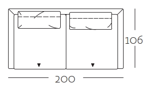 Breite 200 cm | SOB 414/200