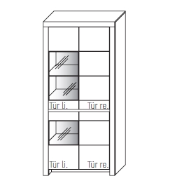 WM.SO.5903 Wöstmann. Soleo 3000 | Schrank | Type 5903/5904 | H: 200,8 cm