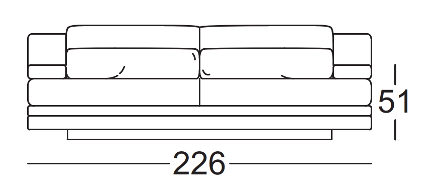 Breite: 226 cm