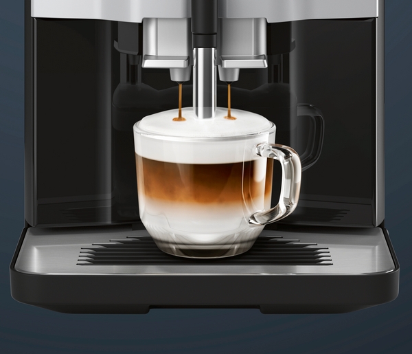 Siemens - Kaffeevollautomat EQ.300 | Schwarz | TI351509DE 