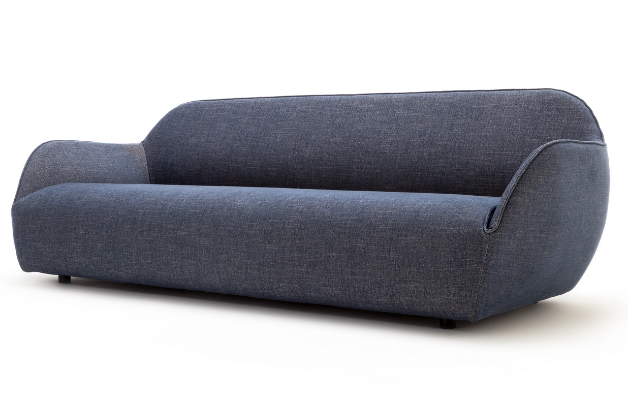 Blaues Designersofa von Creation by Rolf Benz