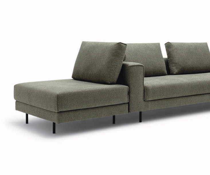 grünes Sofa cr 424 creation by rolf benz