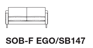 SOB-F EGO/SB147 | 2-sitzig