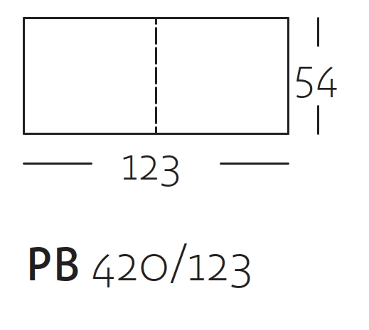 Breite 123 cm | PB 420/123