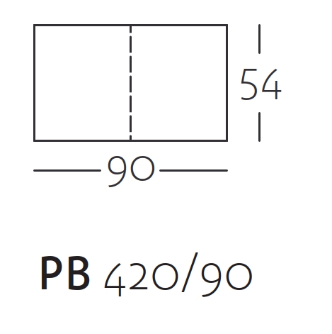 Breite 90 cm | PB 420/90