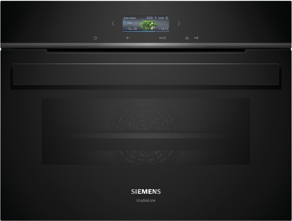 Siemens studioLine - Einbau-Kompaktbackofen iQ700 (60x45 cm) | CB974GKB1 